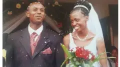 Terry na mumewe wa kwanza aliyefariki baada ya kufunga ndoa naye kwa siku 29 pekee
