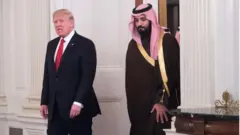 محمد بن سلمان و ترامب