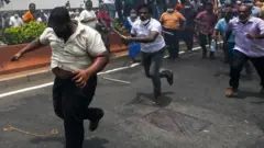 শ্রীলংকা সহিংসতা