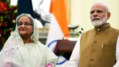 शेख हसीना और पीएम मोदी