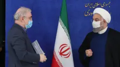حسن روحانی و سعید نمکی
