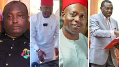 Collage of some of di candidates