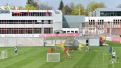 Bayern Münih takımı antrenmanı