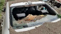 दरड कोसळून अपघात