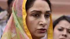 हरसिमरत कौर, कृषी विधेयकं