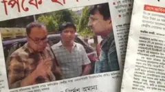 বাংলাদেশের পত্রপত্রিকায় পি কে হালদারের গ্রেপ্তার সংক্রান্ত খবরাখবরের চিত্র