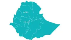 የኢትዮጵያ ካርታ