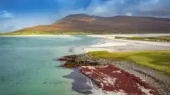 Пляж на острове Харрис