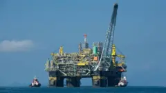 Plataforma da Petrobras