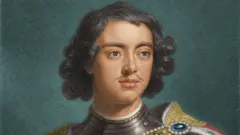 Retrato de Pedro el Grande de Rusia