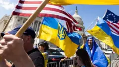 Masu goyon bayan Ukraine a Amurka