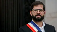 El presidente de Chile, Gabriel Boric.