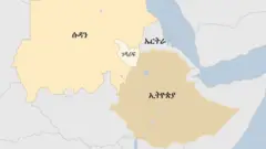 ኢትዮ ሱዳን ካርታ