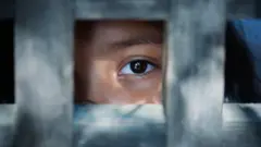 The eye of a child