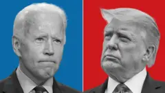 Joe Biden and Donald Trump