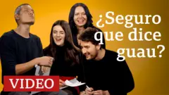¿Seguro que dice guau?
