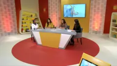 صورة من حلقة دنيانا عن المرأة في الاحتجاجات