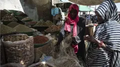Sudanese in the market