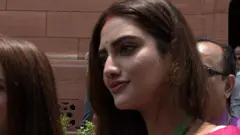 তৃণমূল এমপি নুসরাত জাহান রুহি জৈন