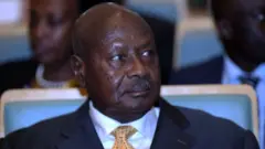 Le président Yoweri Museveni