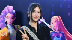 Ejae asiste a la proyección especial de "KPop Demon Hunters" de Netflix en el Netflix Tudum Theater el 16 de junio de 2025 en Los Ángeles, California.