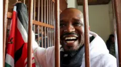 Boniface Mwangi, Ajafẹtọọ ti wọn fẹsun kan