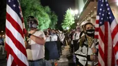 Regular anti-racism protests have taken place in Portland since May but some have seen clashes