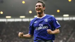 Frank Lampard a réalisé un record de 211 buts avec Chelsea.