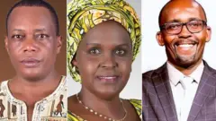 Abahinga mu ndimi Sébastien Ntahongendera, Gerturde Kazoviyo na Jean Claude Uwiringiyimana