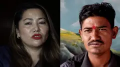 रूबिन गन्धर्व र रामकुमारी झाँक्री