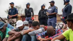 Envoy Jeff Radebe promised that decisive action was being taken to stop anti-foreigner violence