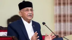 নেপালের প্রধানমন্ত্রী কেপি শর্মা ওলি