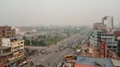 नयाँ बानेश्वर काठमाण्डूबाट खिचिएको फाइल तस्बिर