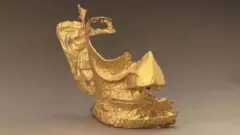 China: 3,000-year-old gold mask