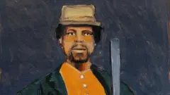 Una pintura en honor a Mundrucu realizada en 2020 por el artista Moisés Patrício para el libro Enciclopedia Negra