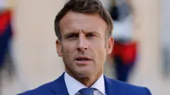 Emmanuel Macron Makron Fransa BMT Təhülkəsizlik Şurasının toplantısını çağırır