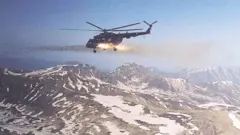 Helicóptero de la Fuerza Aérea India