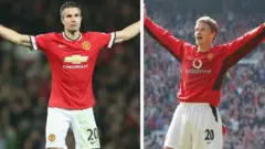 Robin van Persie ati Ole Gunnar Solskjaer