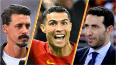 محمد أبو تريكة وكريستيانو رونالدو وساندرو فاغنر