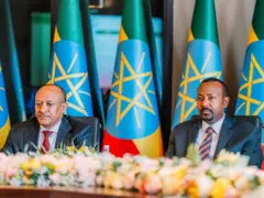 ጠቅላይ ሚኒስትር ዐቢይ እና ምክትል ጠቅላይ ሚኒስትር ተመስገን 