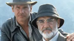 Harrison Ford y Sean Connery