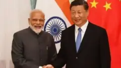 नरेन्द्र मोदी और शी जिनपिंग