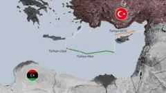 Doğu Akdeniz harita
