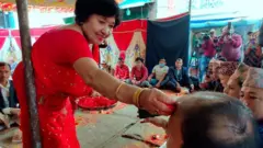 सामूहिक भाइटिका गर्ने अञ्जली मास्के