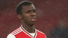 Arsenal striker Eddie Nketiah