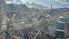 Scene after strike
