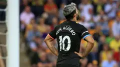 Ike agwụla Kun Aguero nke Manchester City