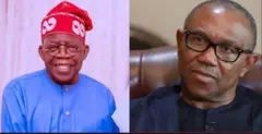 Bola Tinubu na Peter Obi