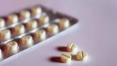 Blister pack of Decadron tablets, which are used to reduce inflammation and relieve symptoms in a variety of disorders, including rheumatoid arthritis and severe asthma. Decadron is a trade name for dexamethasone,