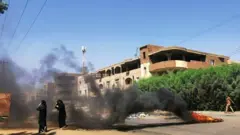 Masu zanga-zanga sun kona taya a birnin Khartoum